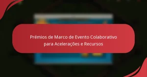 Prémios de Marco de Evento Colaborativo para Acelerações e Recursos